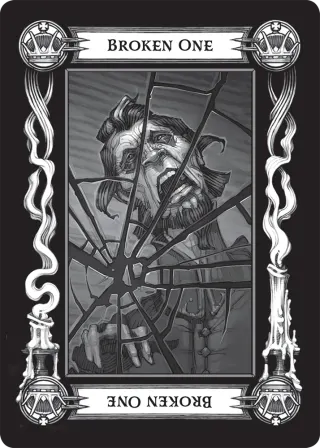 The Broken One, a card of the reading