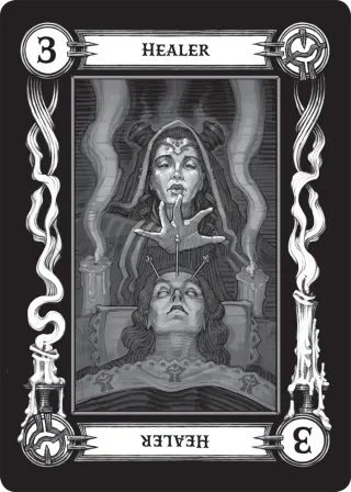 The Healer, a card of the reading